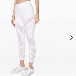 Lululemon Wunder Under Tight 25" Lace